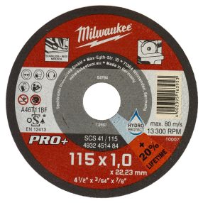   Milwaukee Vágókorong fémre 115x1,0x22,2mm INOX egyenes SC41 PRO+ 