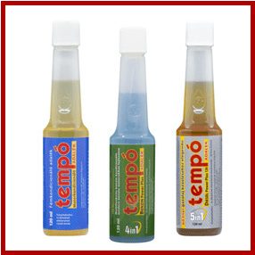 Tempó üzemanyag- és kenőanyag adalékok